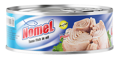 Nomel Tuna fish in vegetable oil 180/120gr:
