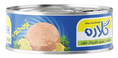 Gelareh Tuna fish in vegetable oil 180/120gr